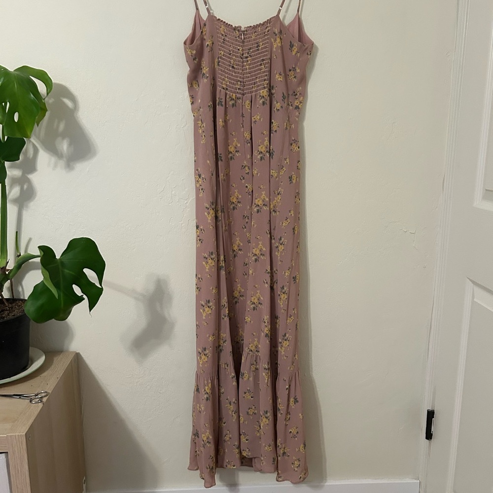 Reformation Pink Floral Maxi Dress - Picture 5 of 6